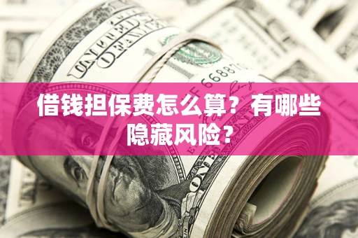 北京借钱担保费怎么算？有哪些隐藏风险？