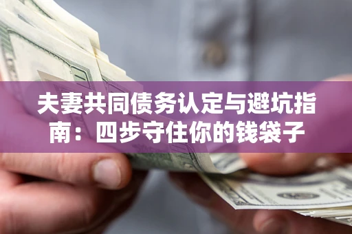 北京夫妻共同债务认定与避坑指南：四步守住你的钱袋子