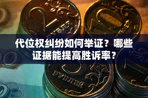 北京代位权纠纷如何举证？哪些证据能提高胜诉率？